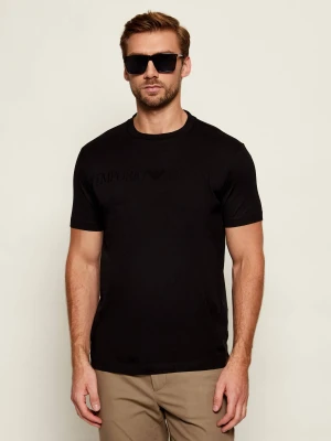 Emporio Armani T-shirt | Regular Fit czarny