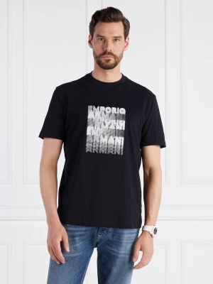 Emporio Armani T-shirt | Regular Fit czarny