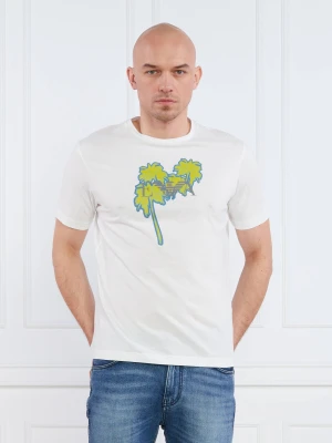 Emporio Armani T-shirt | Regular Fit biały