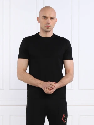 Emporio Armani T-shirt | Regular Fit czarny