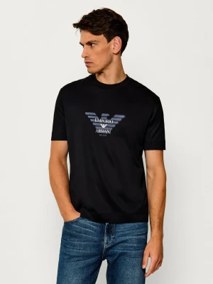 Emporio Armani T-shirt | Regular Fit czarny