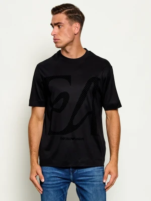 Emporio Armani T-shirt | Regular Fit czarny