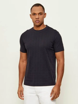 Emporio Armani T-shirt | Slim Fit granatowy