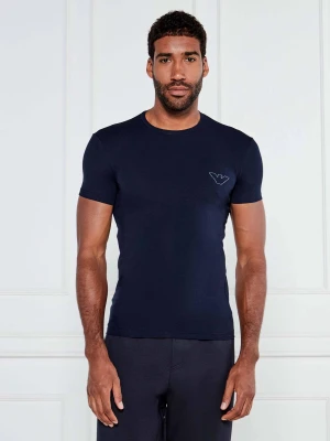 Emporio Armani T-shirt | Slim Fit granatowy