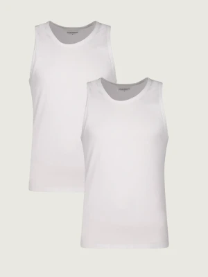 Emporio Armani Tank top 2-pack | Slim Fit biały