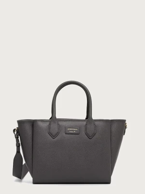 Emporio Armani torebka damska z imitacji skóry szary