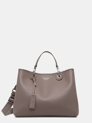 Emporio Armani torebka kolor brązowy EW000360 AF12036