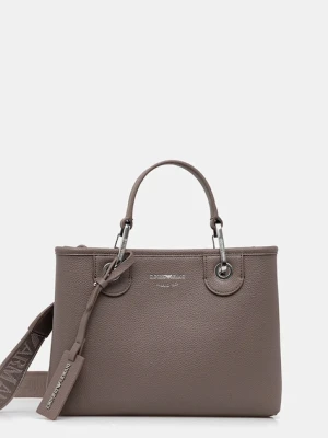 Emporio Armani torebka kolor brązowy EW000361 AF12036