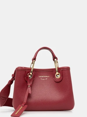 Emporio Armani torebka kolor czerwony EW000382 AF12036