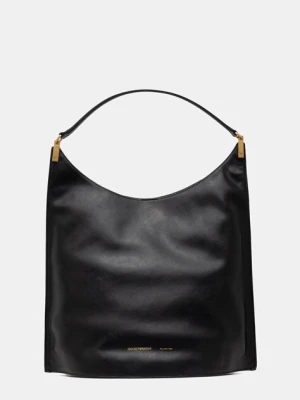 Emporio Armani torebka skórzana kolor czarny EW001947 AF13383