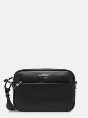 Emporio Armani torebka skórzana kolor czarny EW003032 AF19229
