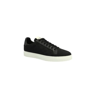 Emporio Armani Trampki | z dodatkiem skóry czarny