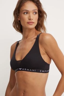 Emporio Armani Underwear biustonosz kolor czarny gładki 164866 4F227