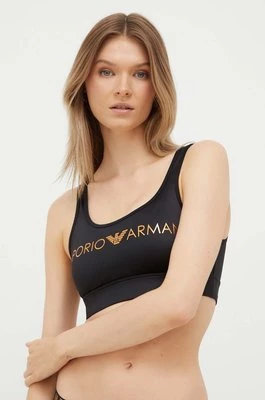Emporio Armani Underwear biustonosz sportowy kolor czarny