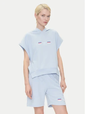 Zdjęcie produktu Emporio Armani Underwear Bluza EW000498 AF10882 U9273 Błękitny Loose Fit