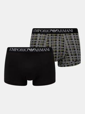 Emporio Armani Underwear bokserki 2-pack męskie kolor czarny 111210 4F504