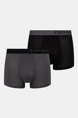 Emporio Armani Underwear bokserki 2-pack męskie kolor czarny 111210 4F733