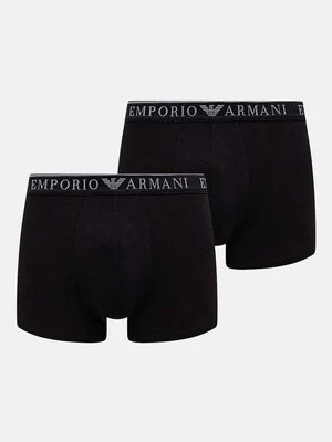 Emporio Armani Underwear bokserki 2-pack męskie kolor czarny 111769 4F720