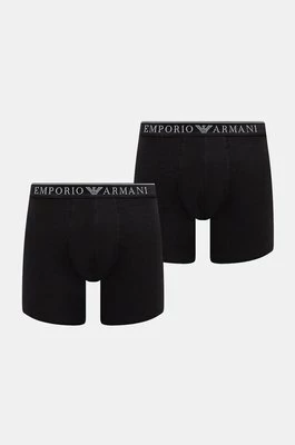 Emporio Armani Underwear bokserki 2-pack męskie kolor czarny 111912 4F720