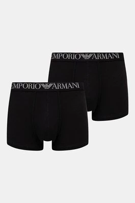 Emporio Armani Underwear bokserki 2-pack męskie kolor czarny 112023 4R502