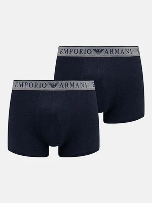 Emporio Armani Underwear bokserki 2-pack męskie kolor granatowy 111769 4F720