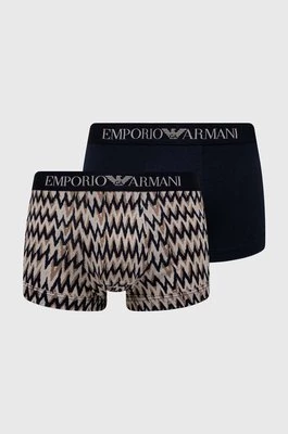 Emporio Armani Underwear bokserki 2-pack męskie kolor granatowy 111210 4R504