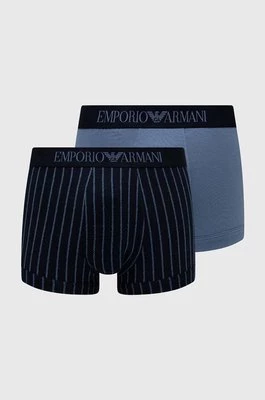 Emporio Armani Underwear bokserki 2-pack męskie kolor niebieski