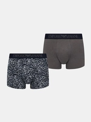 Emporio Armani Underwear bokserki 2-pack męskie kolor szary EM001014 AF10797