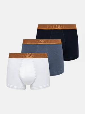 Emporio Armani Underwear bokserki 3-pack kolor granatowy EM000259 AF10780