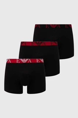 Emporio Armani Underwear bokserki 3-pack męskie kolor czarny 111473 4F715