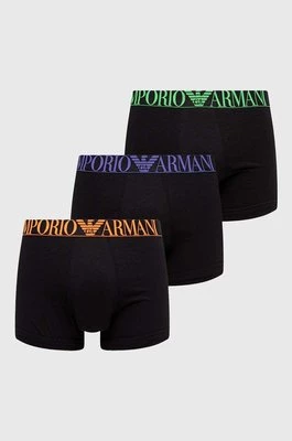 Emporio Armani Underwear bokserki 3-pack męskie kolor czarny 111357 4R726
