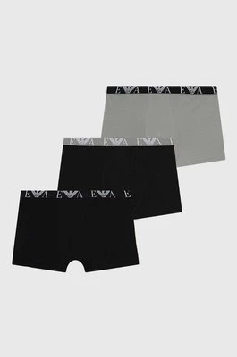 Emporio Armani Underwear bokserki 3-pack męskie kolor czarny