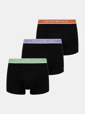 Emporio Armani Underwear bokserki 3-pack męskie kolor czarny EM000259 AF10779
