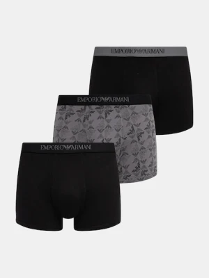 Emporio Armani Underwear bokserki 3-pack męskie kolor czarny EM000260 AF10800