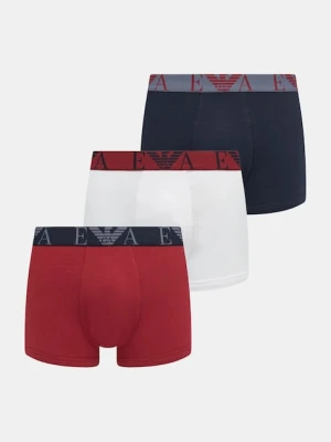 Emporio Armani Underwear bokserki 3-pack męskie kolor czerwony EM000259 AF10778