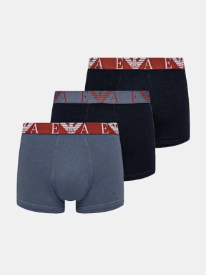 Emporio Armani Underwear bokserki 3-pack męskie kolor granatowy EM000259 AF10778