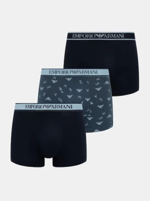 Emporio Armani Underwear bokserki dopasowane męskie 3-pack