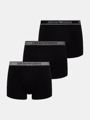 Emporio Armani Underwear bokserki dopasowane męskie 3-pack