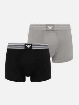 Emporio Armani Underwear bokserki męskie bawełniane z elastanem 2-pack