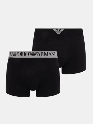Emporio Armani Underwear bokserki męskie bawełniane z elastanem 2-pack