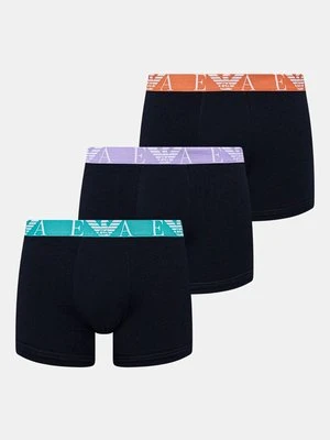 Emporio Armani Underwear bokserki męskie kolor granatowy EM000259 AF10778