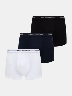 Emporio Armani Underwear bokserki męskie z bawełną 3-pack