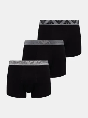 Emporio Armani Underwear bokserki męskie z bawełną 3-pack