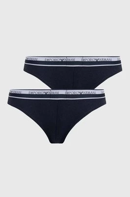 Emporio Armani Underwear brazyliany 2-pack kolor granatowy 163337 4R227