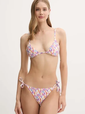 Emporio Armani Underwear dwuczęściowy strój kąpielowy kolor beżowy lekko usztywniona miseczka EW000799 AF12190