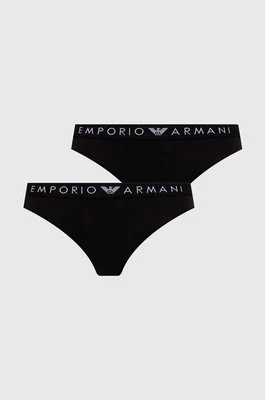 Emporio Armani Underwear figi 2-pack kolor czarny 163334 4F227