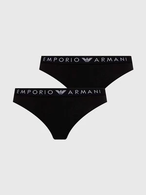 Emporio Armani Underwear figi 2-pack kolor czarny 163334 4F227