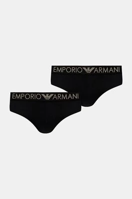 Emporio Armani Underwear figi 2-pack kolor czarny 163334 4F235