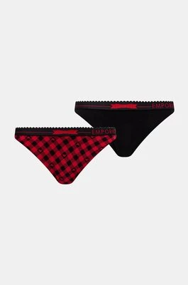 Emporio Armani Underwear figi 2-pack kolor czarny 164752 4F225