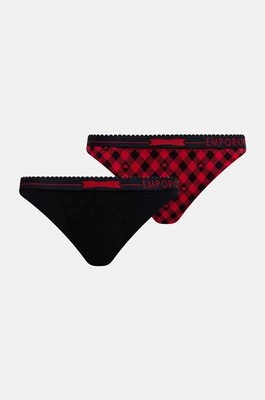 Emporio Armani Underwear figi 2-pack kolor czerwony 163334 4F225